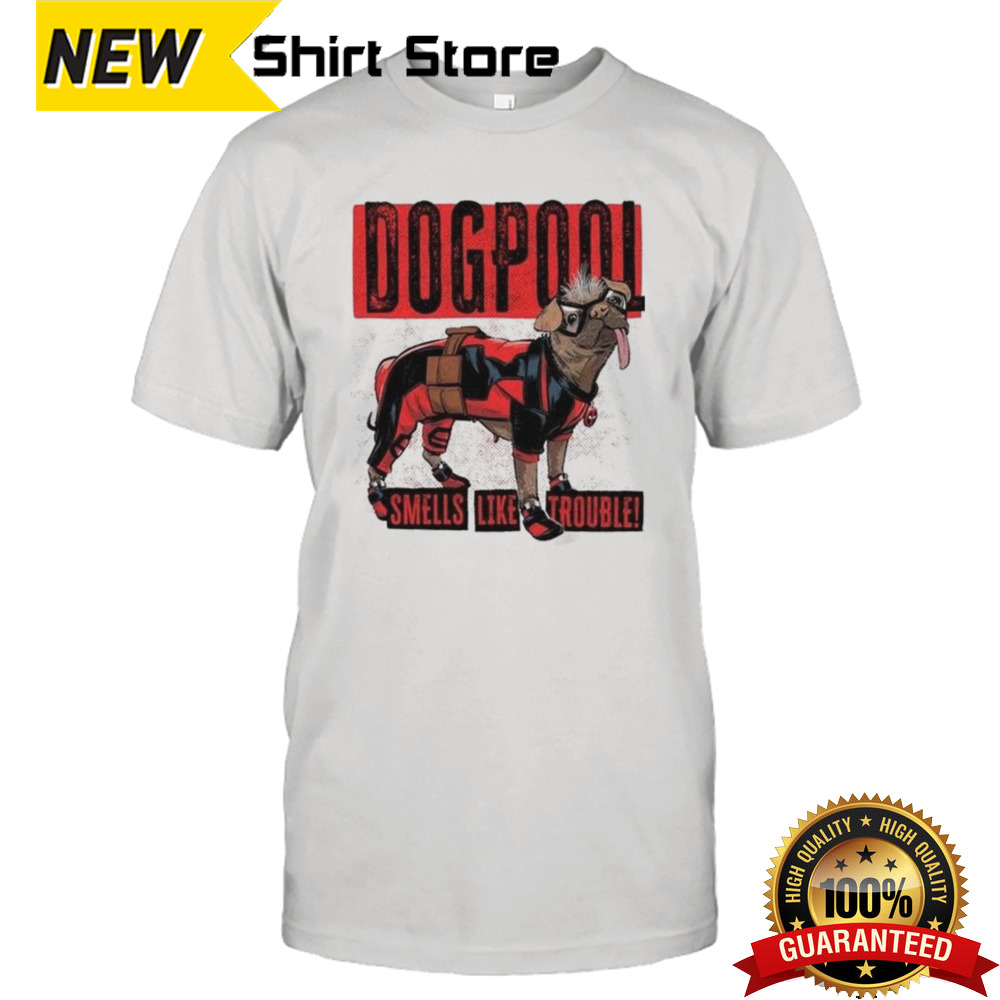 Marvel Deadpool & Wolverine Dogpool Trouble Shirt