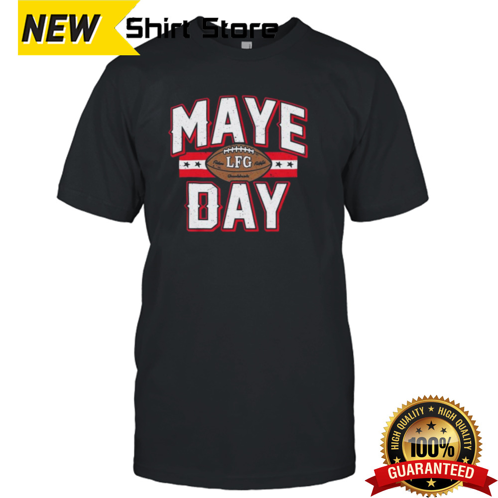 New England Patriots Maye Day Football T-Shirt