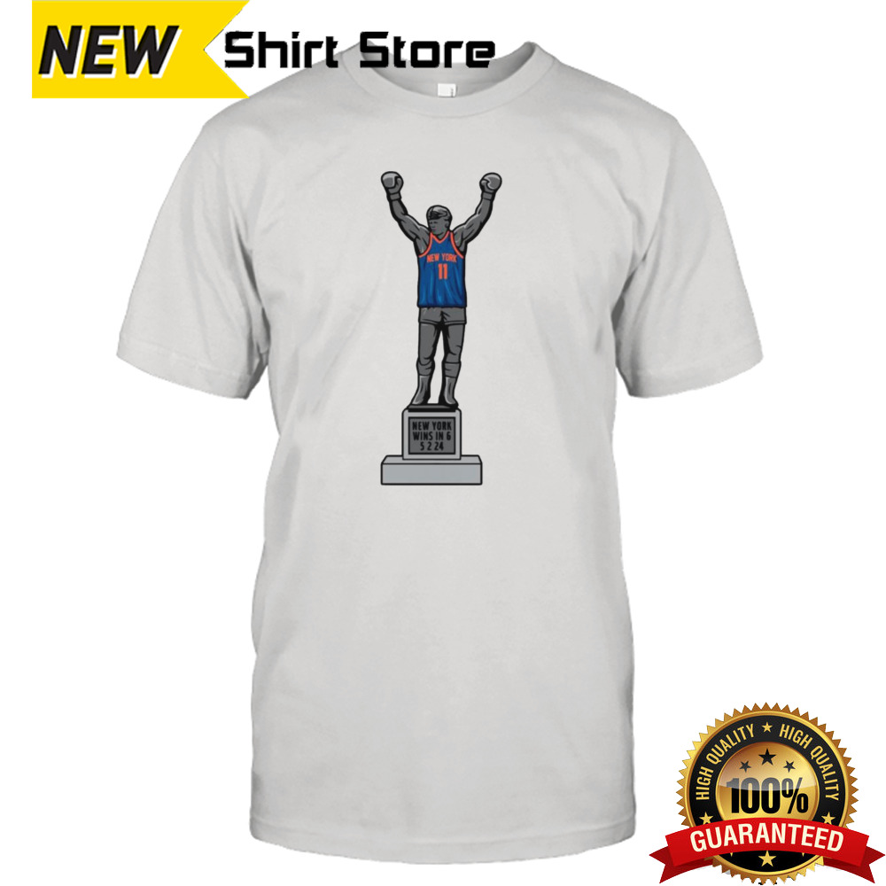 New York Knicks win in 6 statue shirt