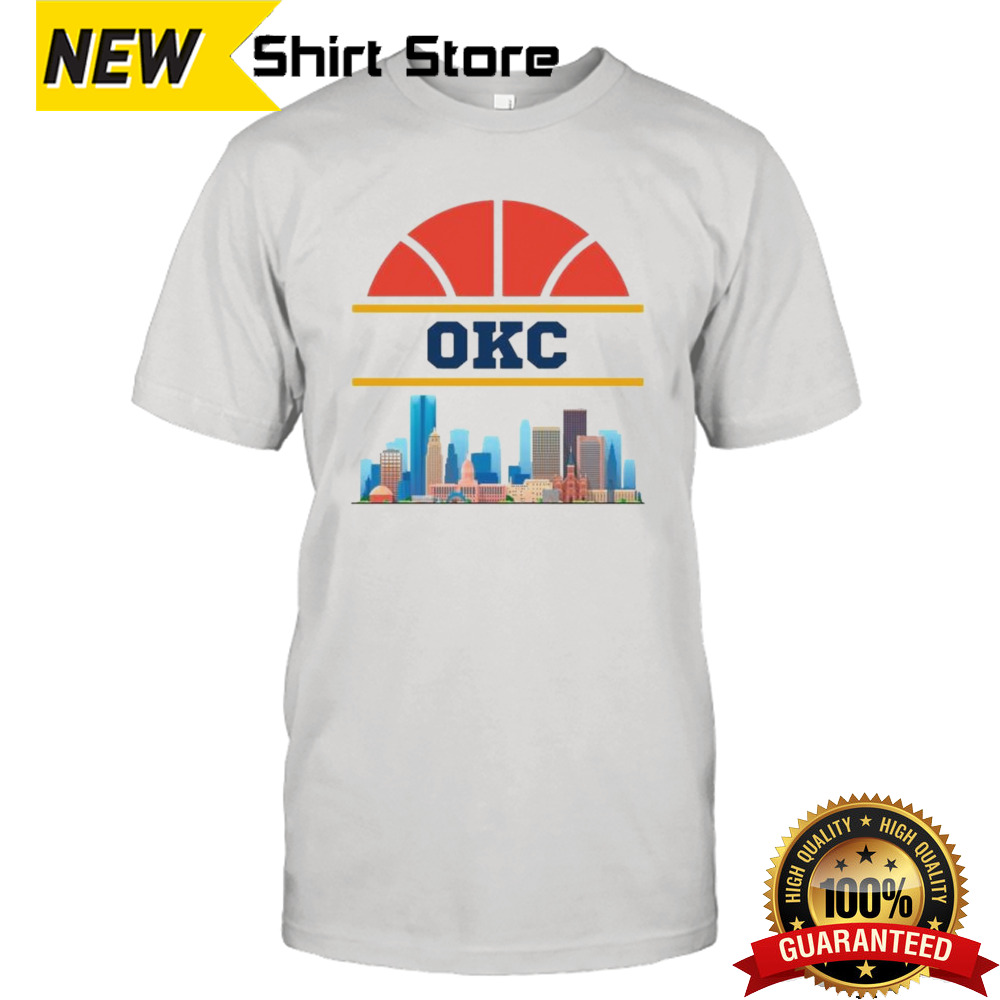 OKC Basketball Skyline Shirt