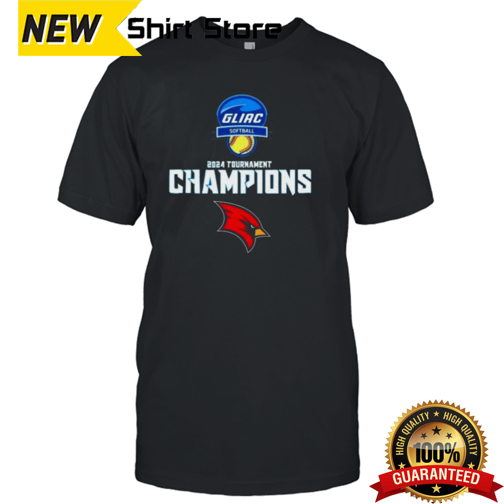 Saginaw Valley State Cardinals Softball 2024 Tournament Champions shirt