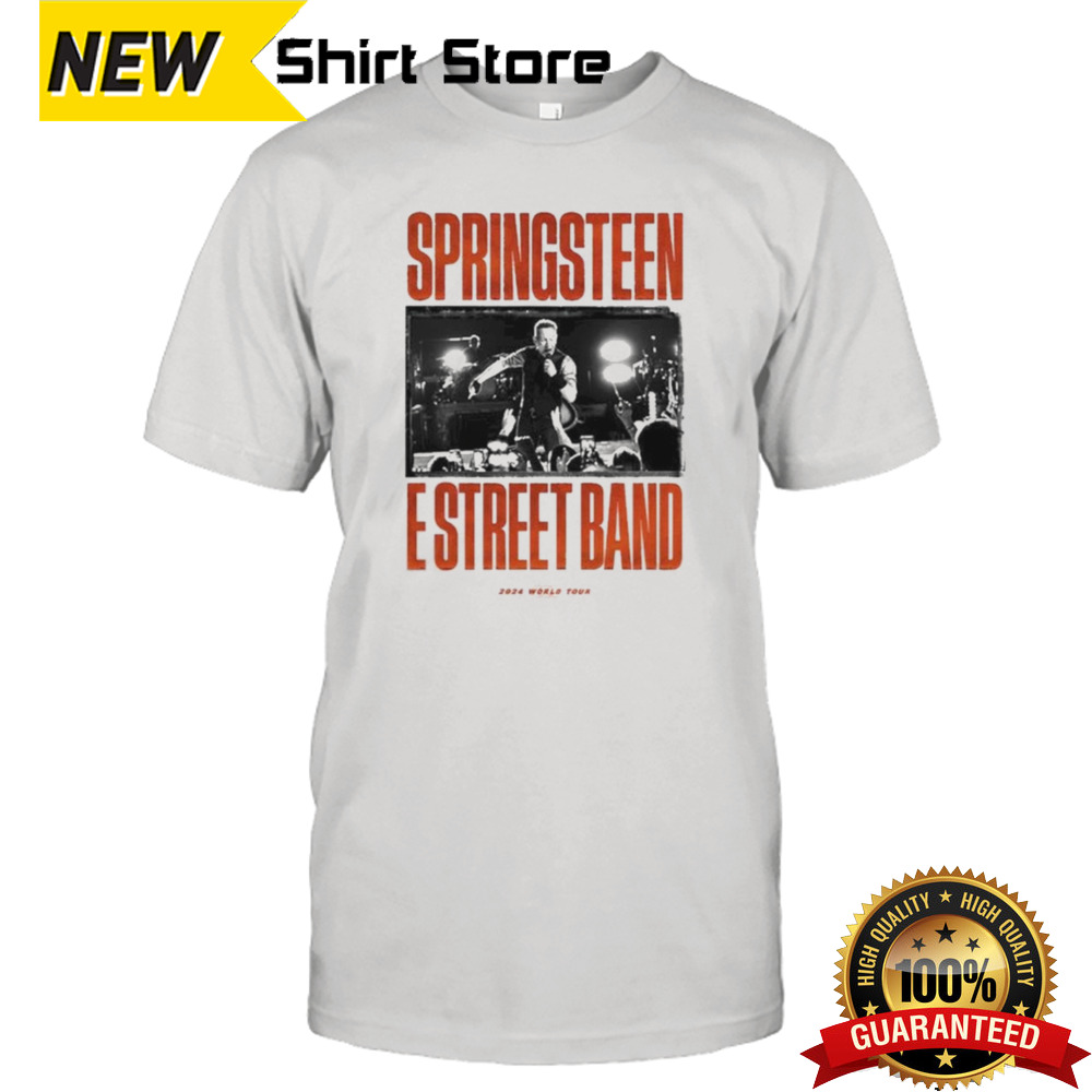 Springsteen & The E-Street 2024 World Tour Photo Shot shirt