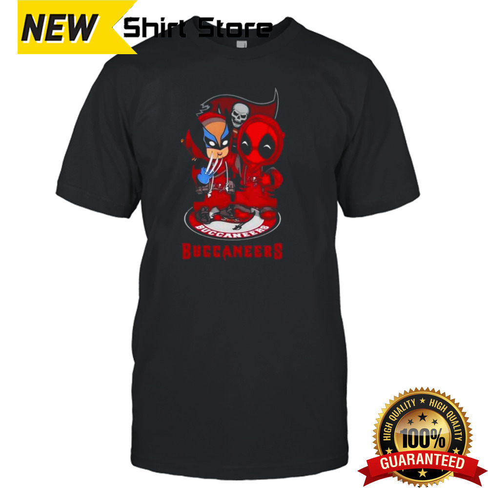 Tampa Bay Buccaneers Marvel Wolverine Deadpool True Friends 2024 T-shirt