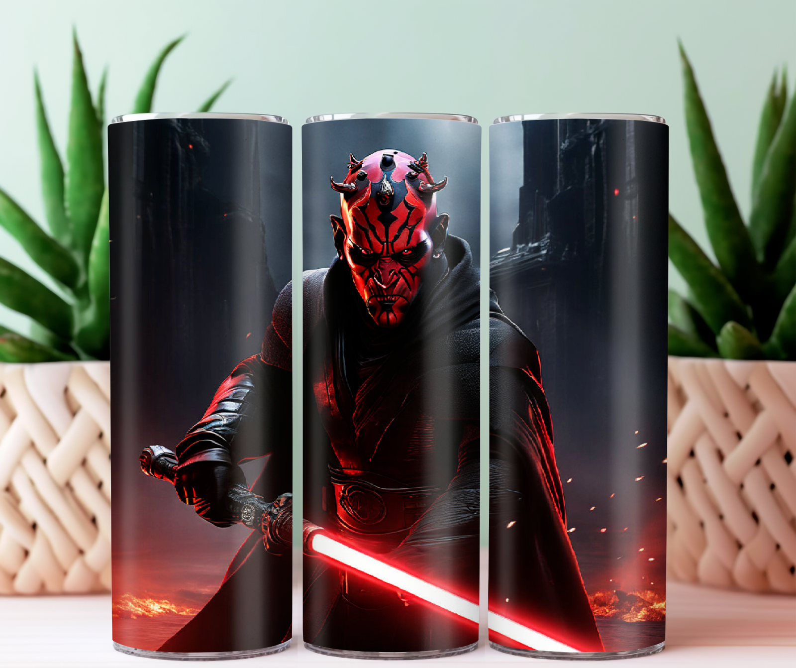 Tumbler Skinny 20oz - Darth Maul - Star Wars