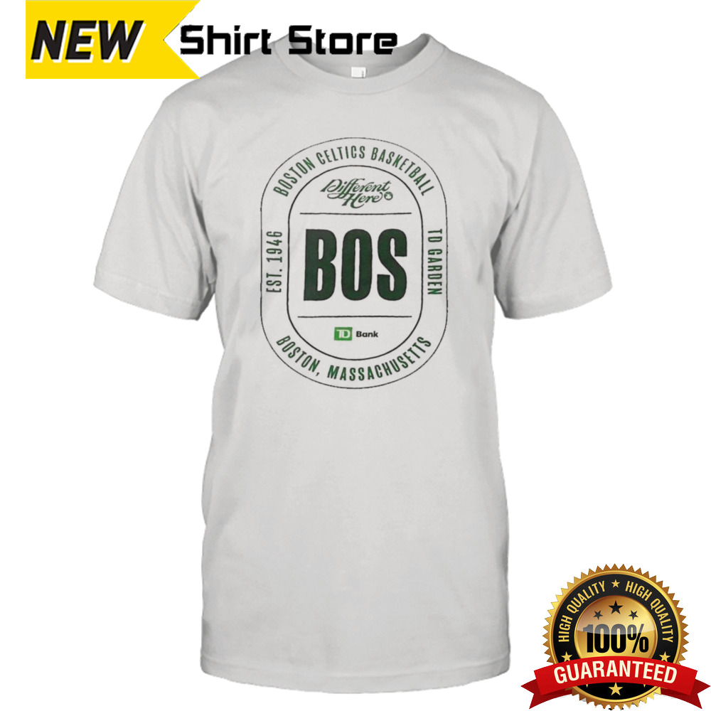 Boston celtics basketball different here boss shirt