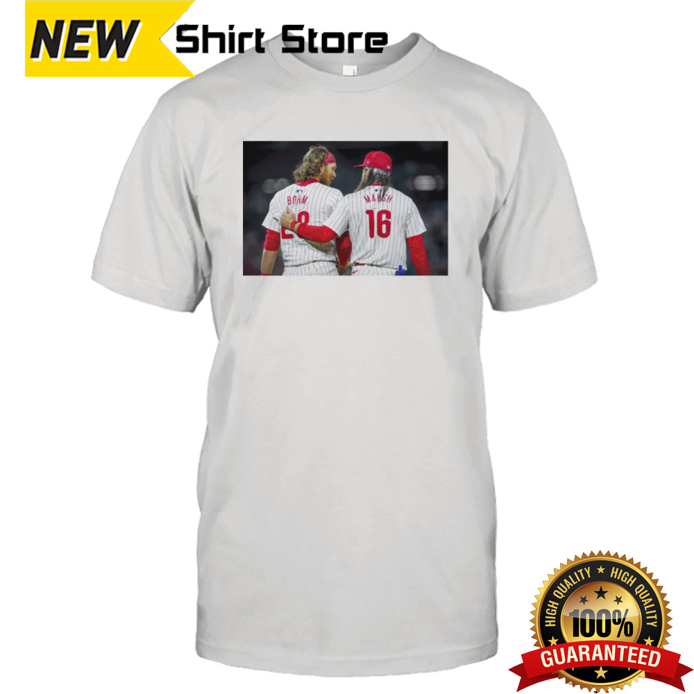 Brandon Marsh and Alec Bohm photo shirt