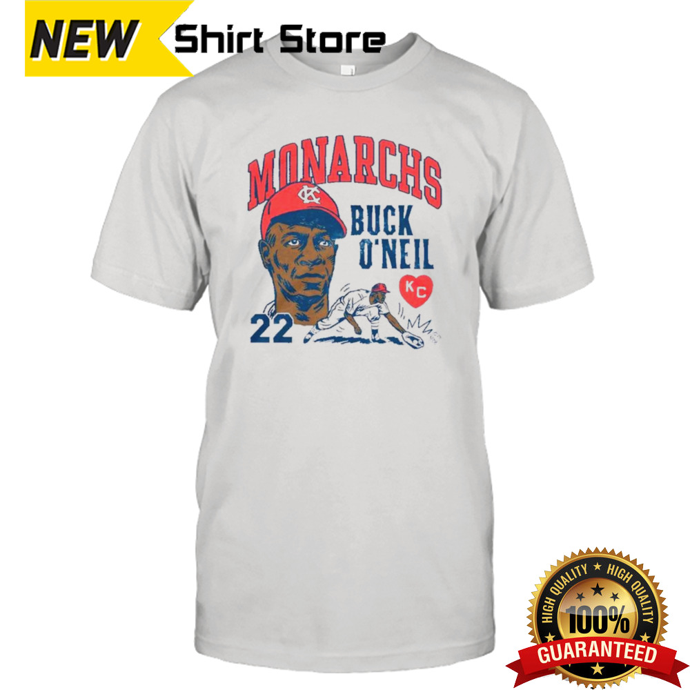 Buck O’Neil Kansas City Monarchs player legend shirt