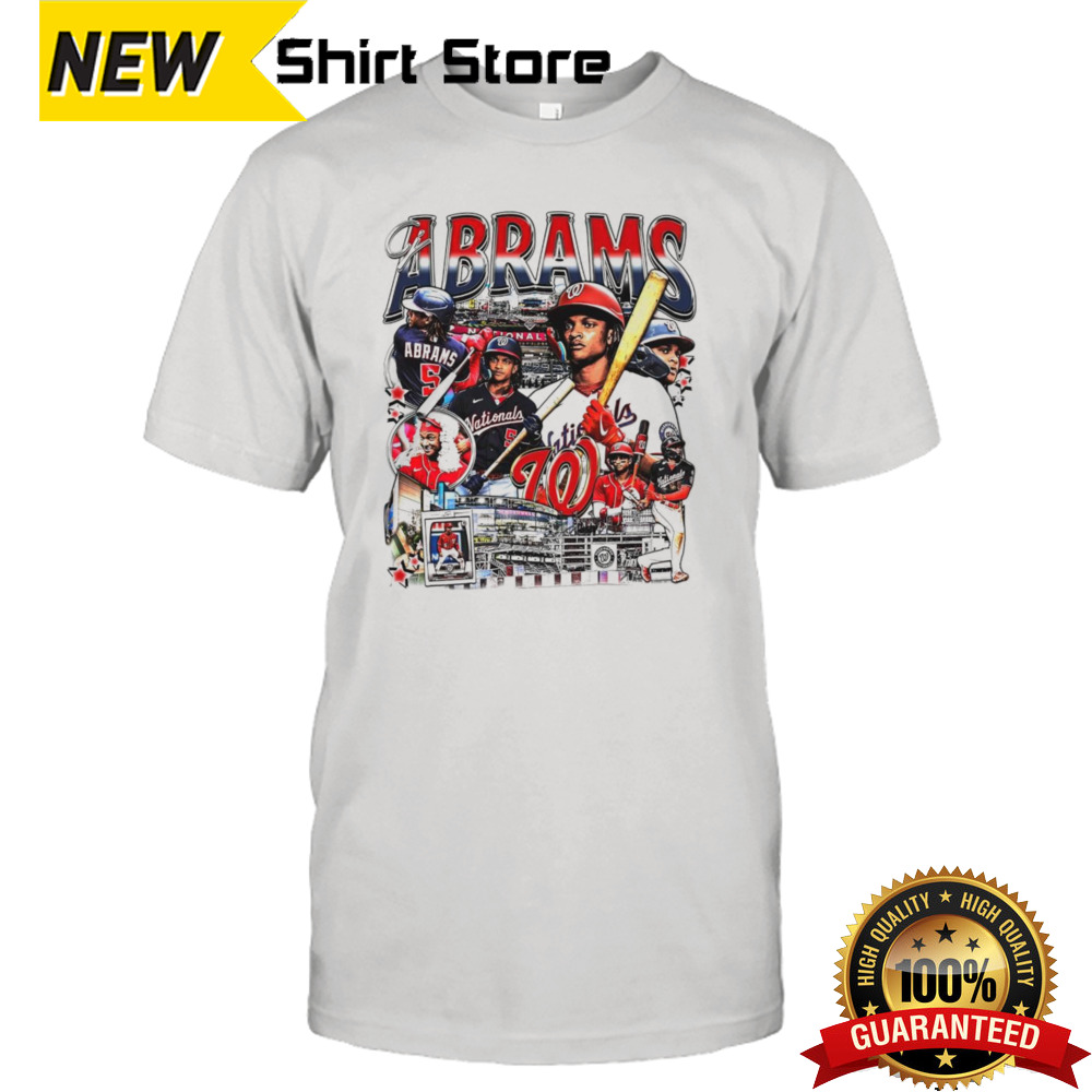 CJ Abrams Washington Nationals 2024 shirt