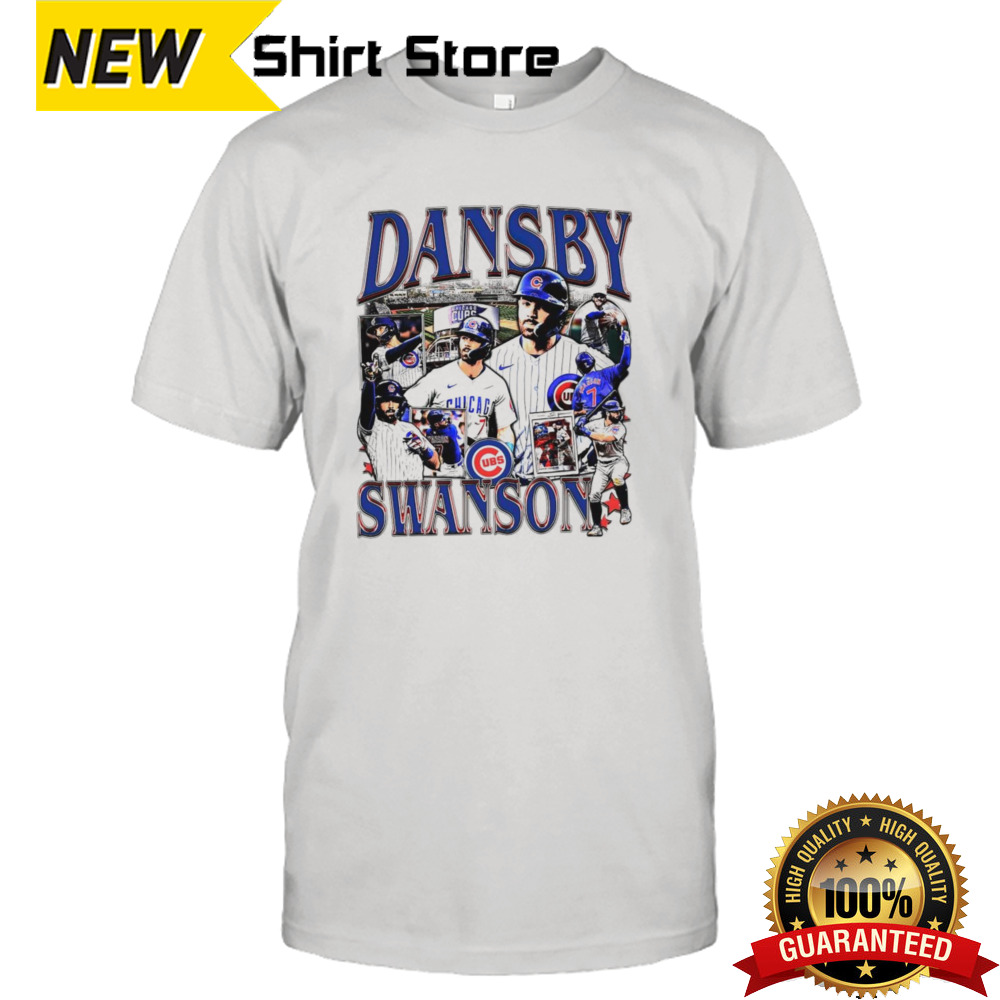 Dansby Swanson Chicago Cubs 2024 shirt