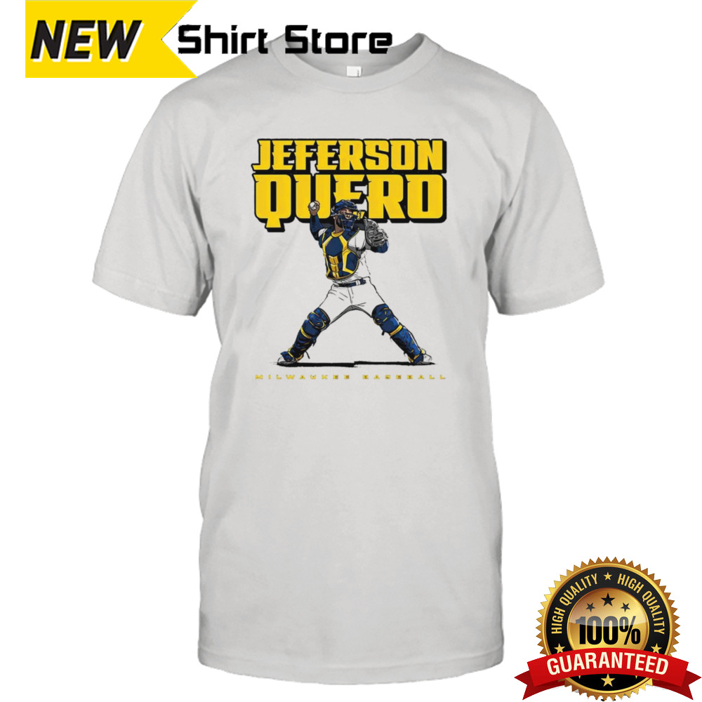 Jeferson Quero Player Milwaukee Baseball shirt