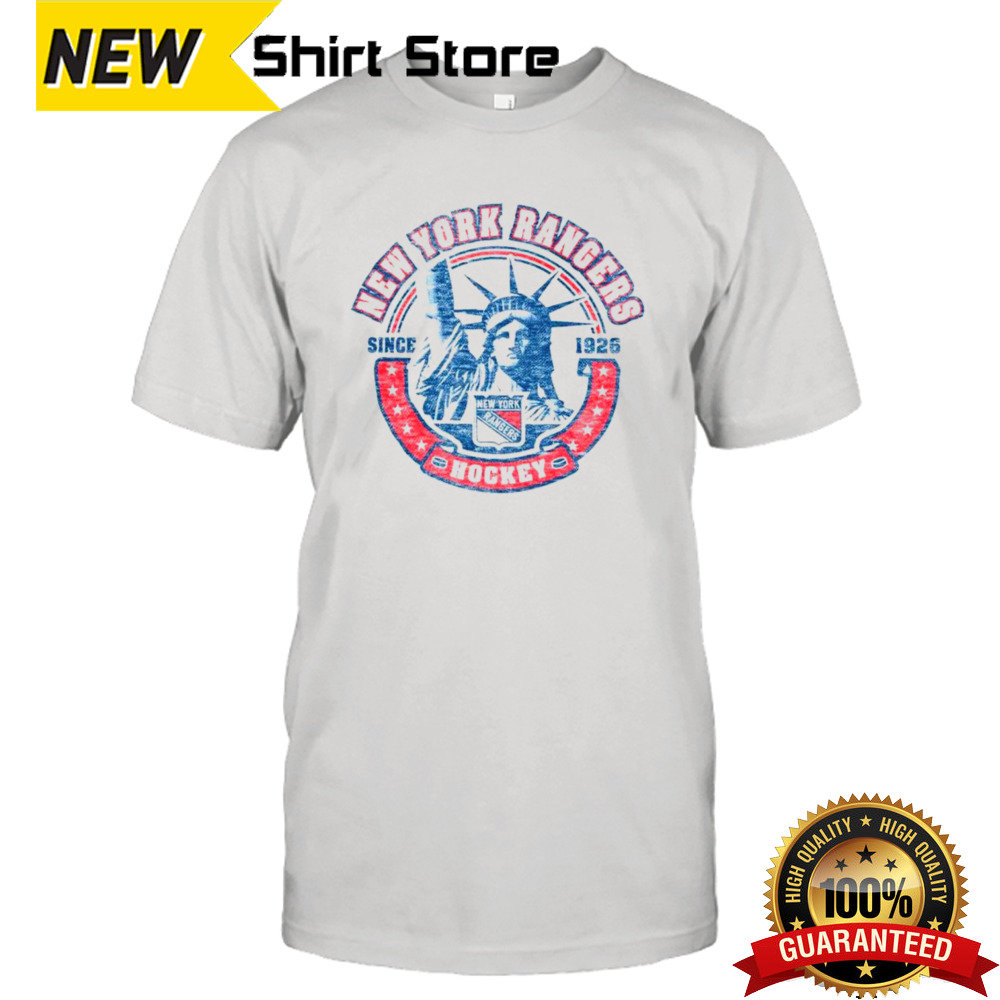 New York Rangers hockey Liberty of Statue since 1926 vintage shirt