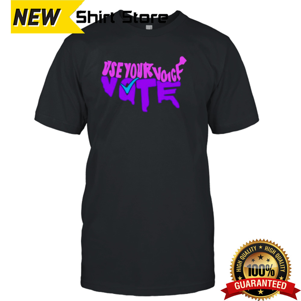 Use your voice vote American maps shirt