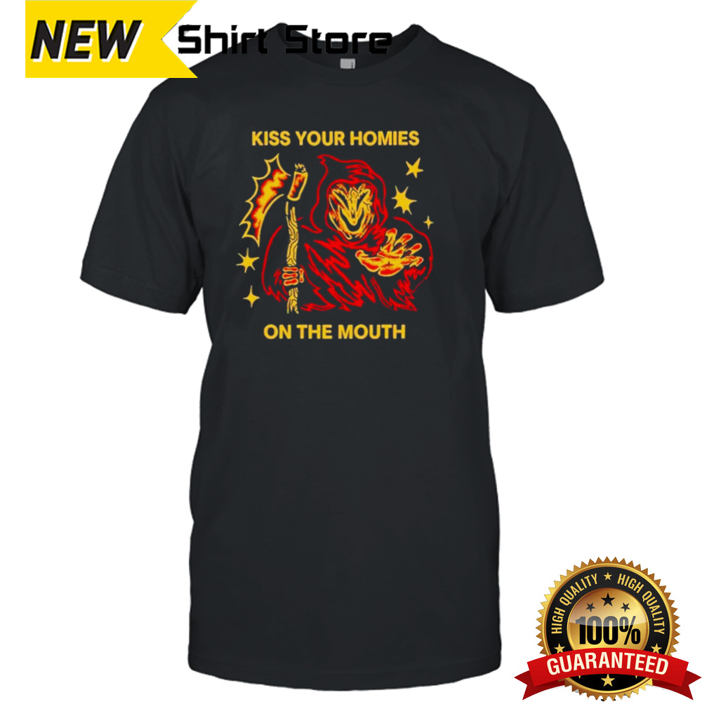 Wizard of barge kiss your homies on the mouth shirt