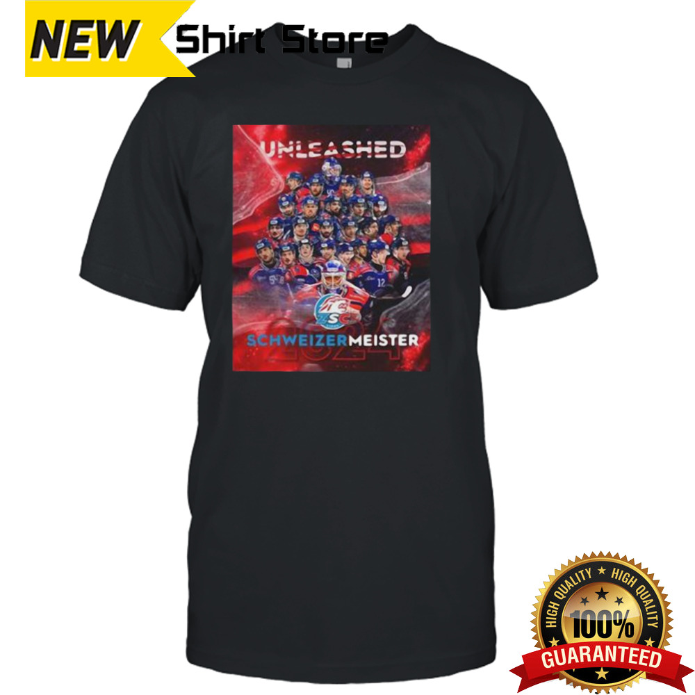 ZSC Lions Schweizer Meister 2024 L10ns Unleashed Essential shirt