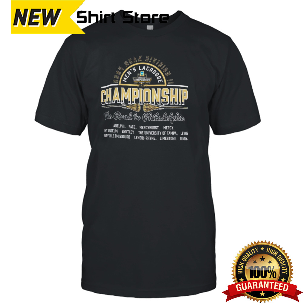 2024 NCAA Division II Men’s Lacrosse Championship shirt