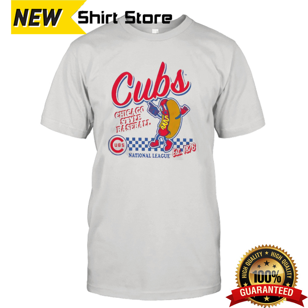 Chicago Cubs Mitchell & Ness Cooperstown Collection Food Concessions Shirt