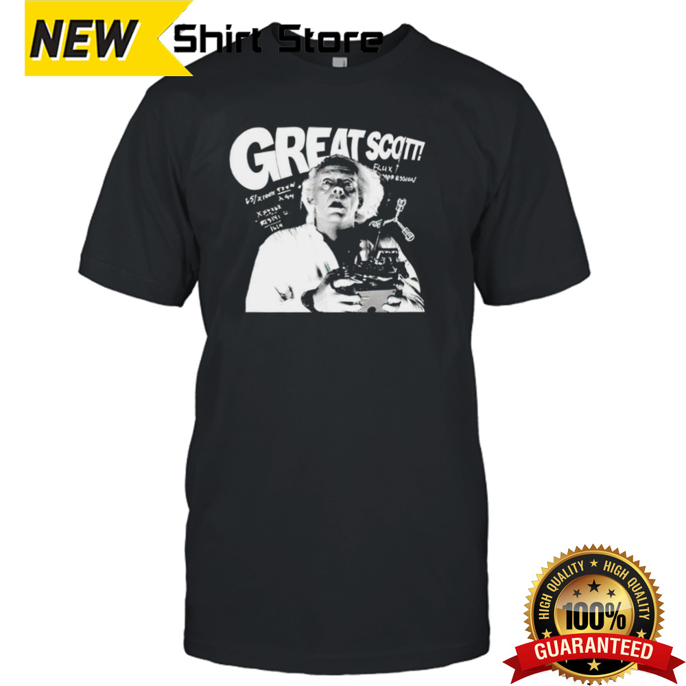 Christopher Lloyd Great Scott shirt