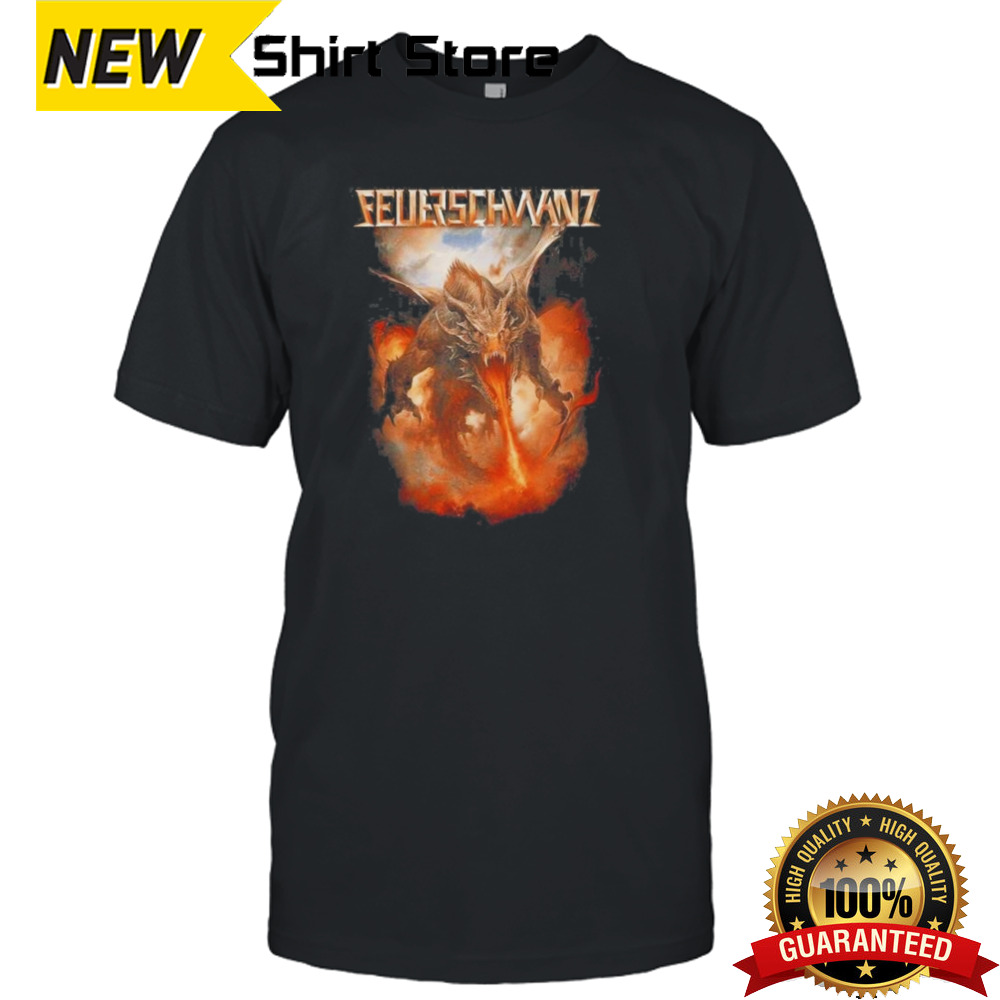 Feuerschwanz Drache Shirt