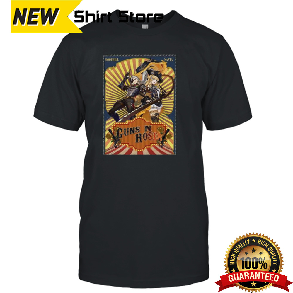 Honkai Star Rail Guns N Roses Shirt