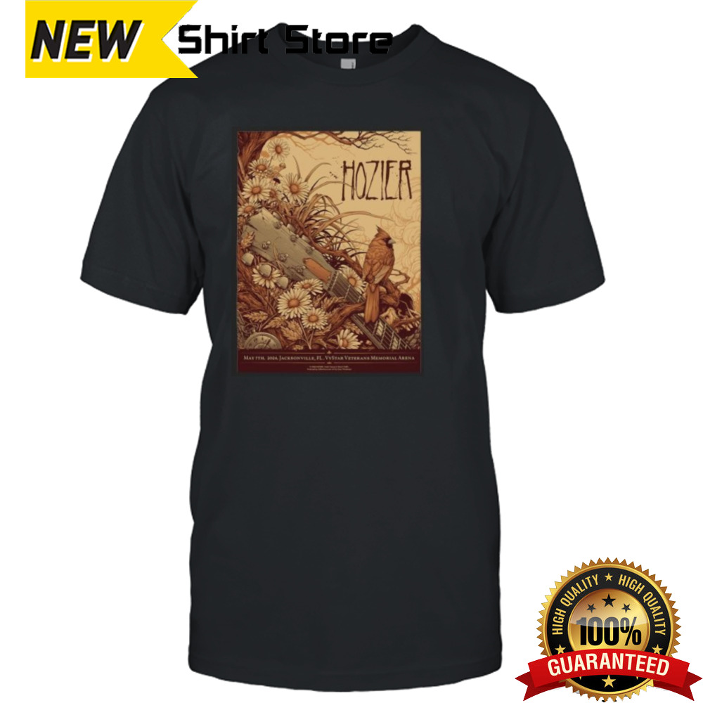 Hozier May 7, 2024 Jacksonville,FL Show Poster Shirt