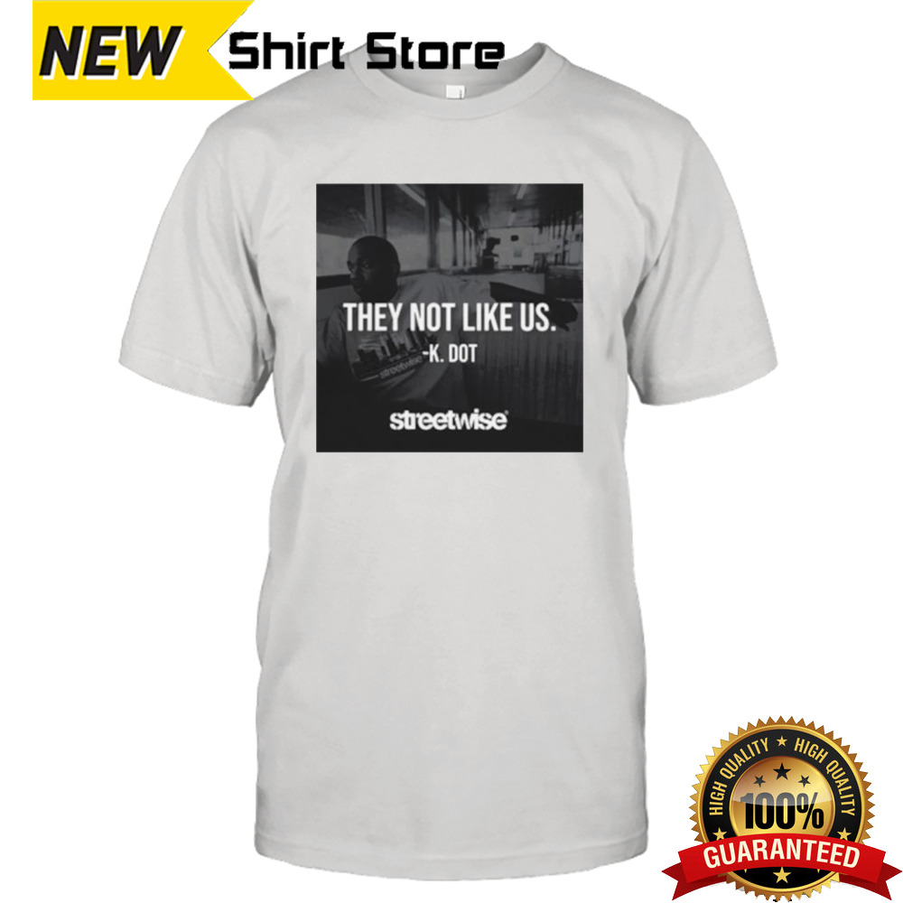 Kendricklamar They Not Like Us K.Dot shirt