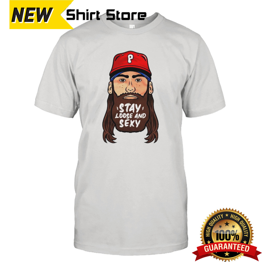 Philadelphia Phillies Brandon Marsh stay loose and sexy shirt