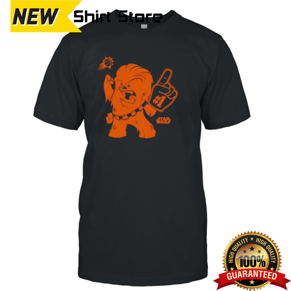 Phoenix Suns Star Wars Chewie #1 Fan T-Shirt