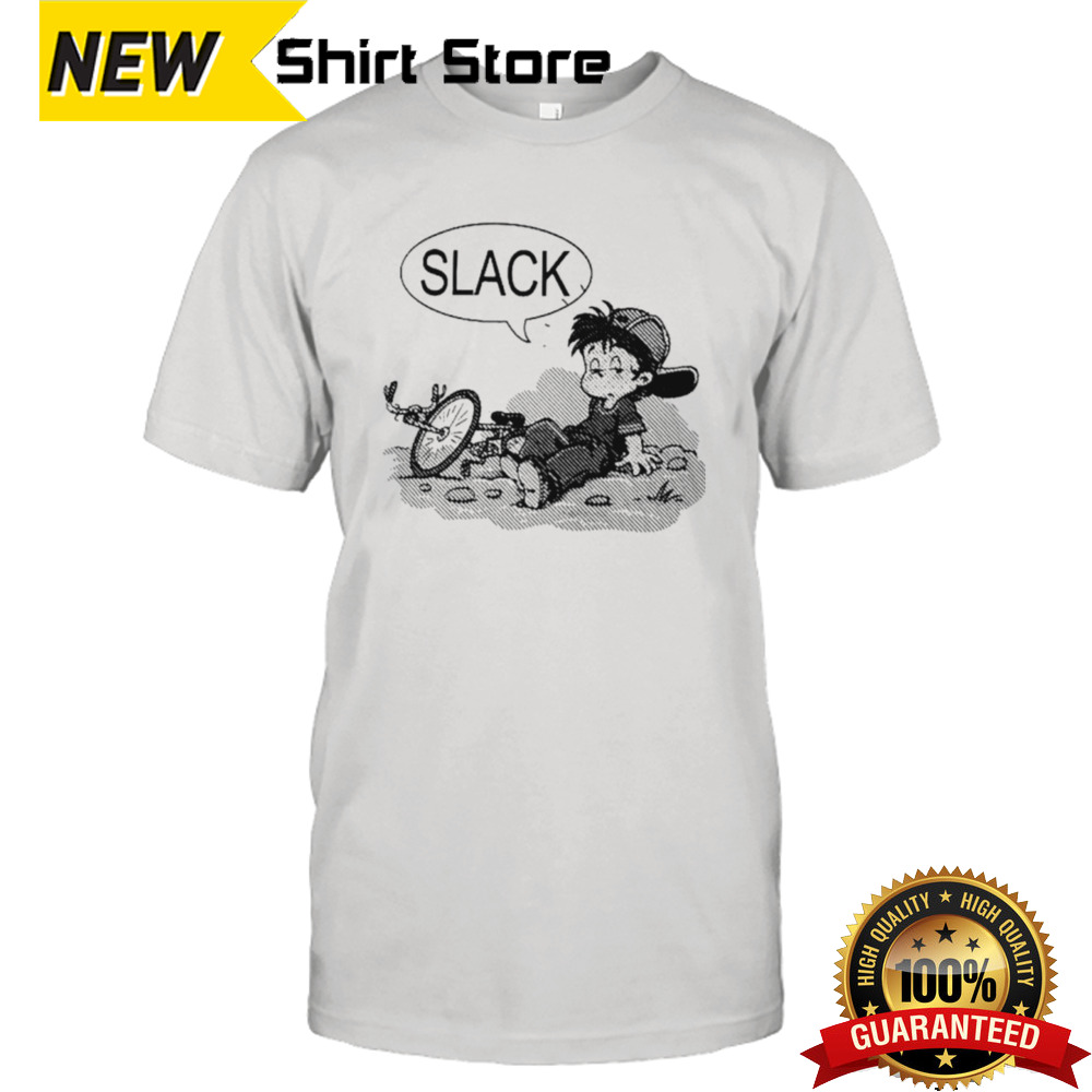 Slack biker kid shirt