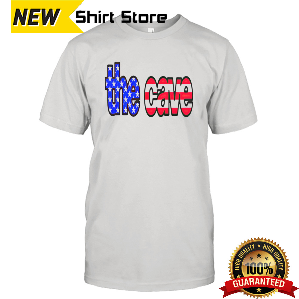 The cave USA flag shirt