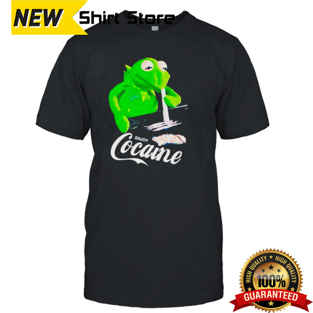 Coke Kermit Enjoy Cocaine shirt