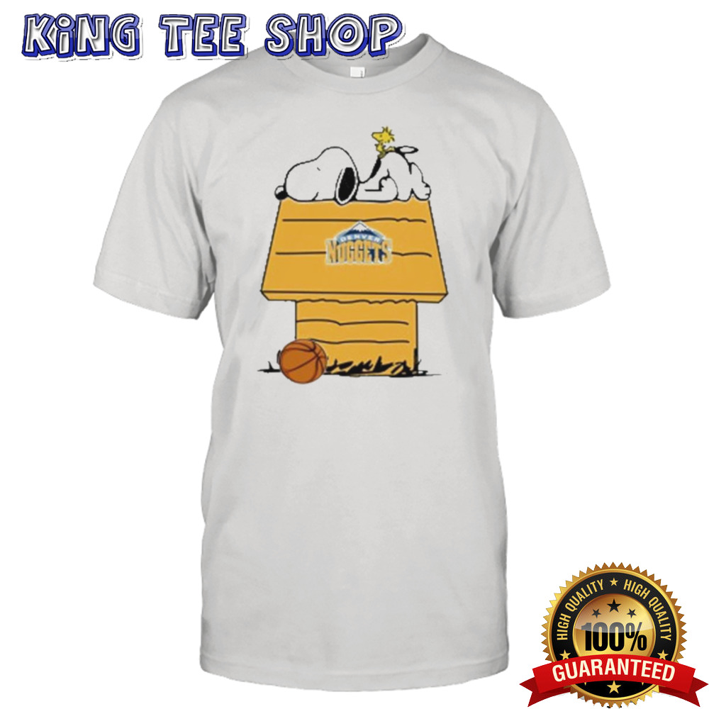 Denver Nuggets Nba Basketball Snoopy Woodstock House 2024 Tee