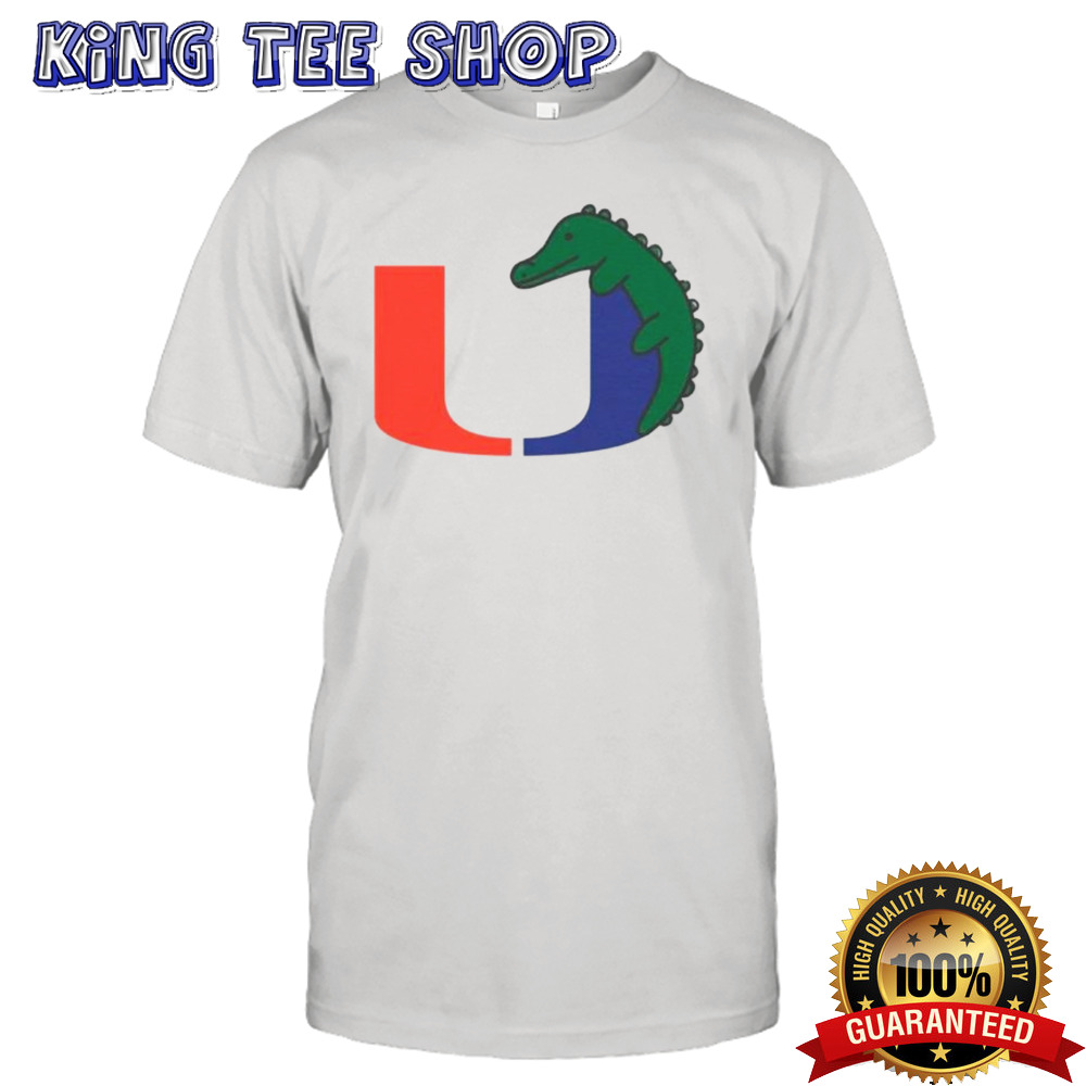 Florida Gators F Miami Hurricanes Tee