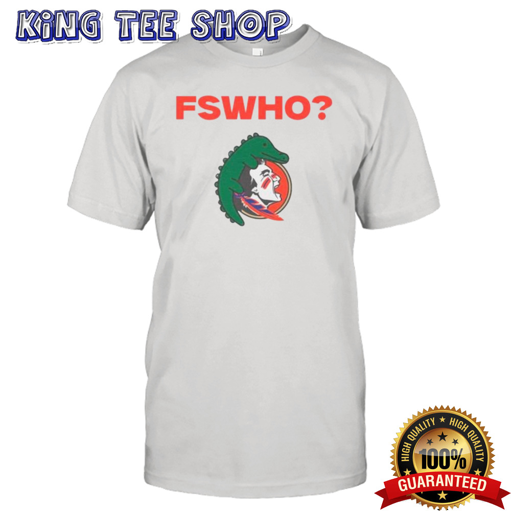 Florida Gators Florida State Seminoles FSWHO Tee