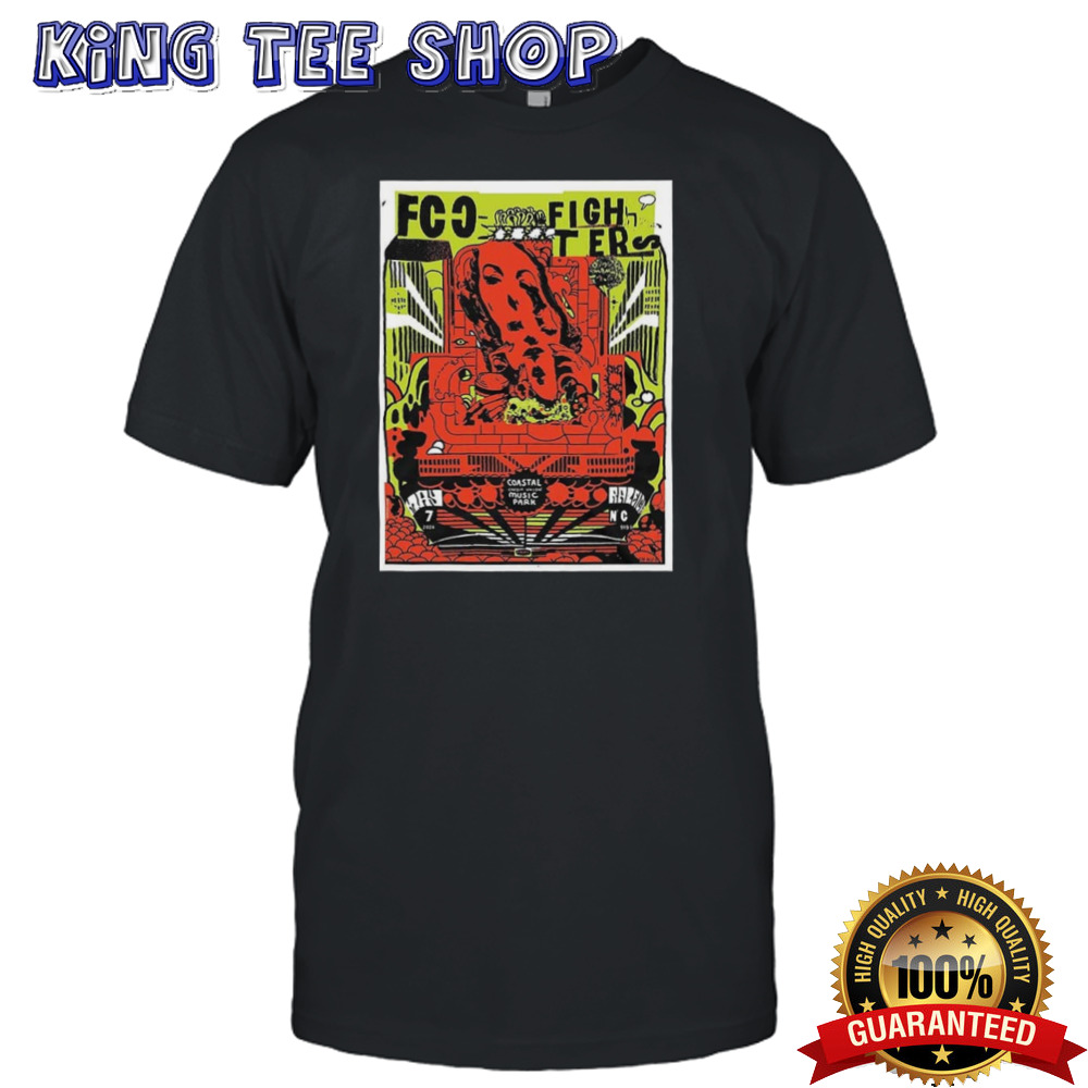 Foo Fighters Coastal Credit Union Music Park At Walnut Creek Raleigh Tonight May 7 2024 Tee
