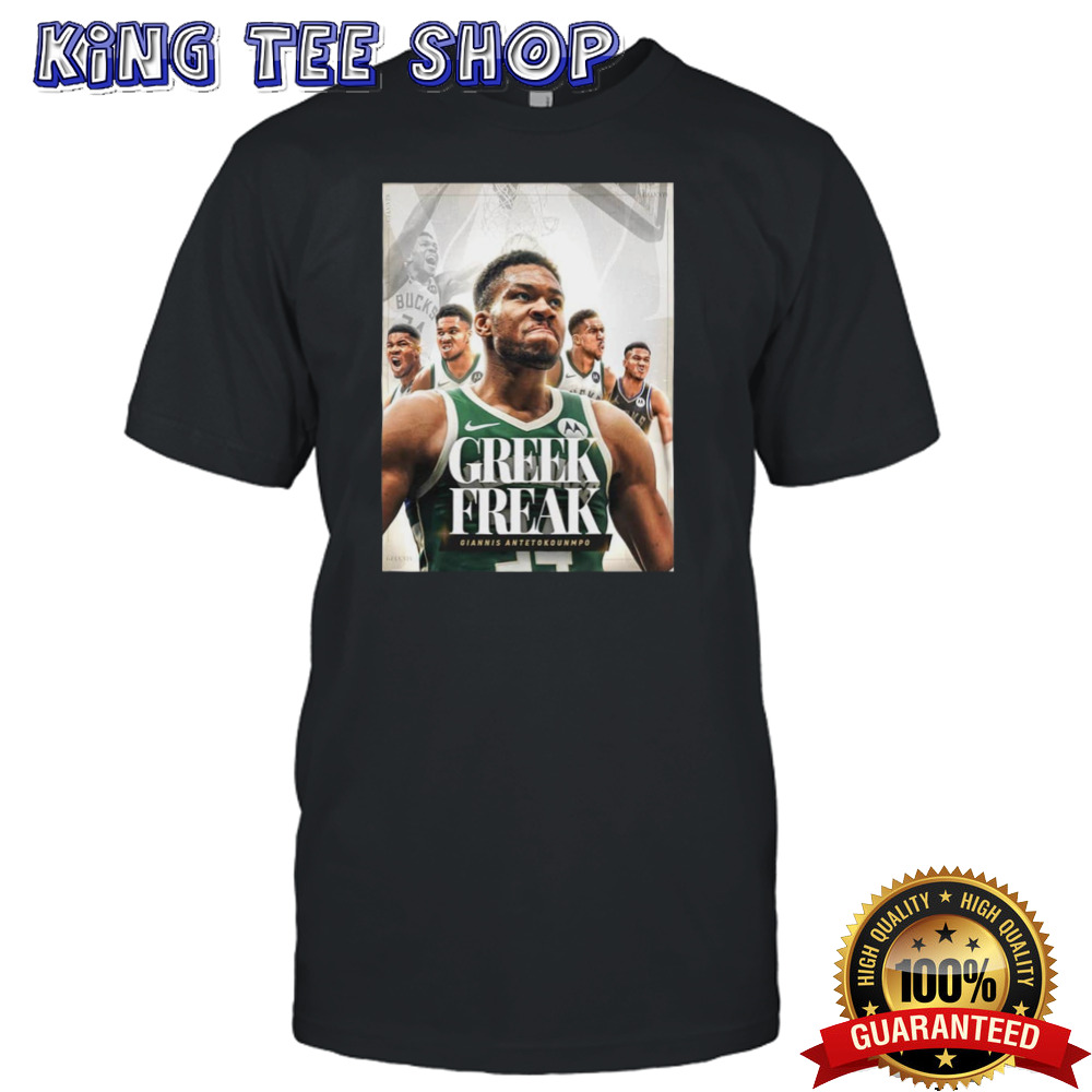 Giving Him His Flowers This Is A Giannis Antetokounmpo Appreciation Post Greek Freak Tee