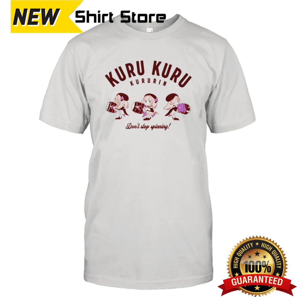 Kuru Kuru Kururin don’t stop spinning shirt