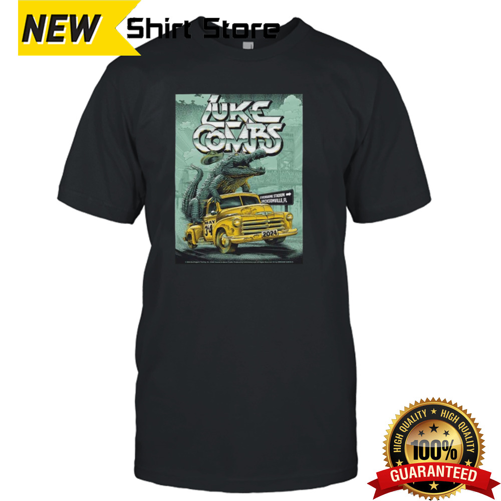 Luke Combs Jacksonville May 3 2024 At FL Everbank Stadium T-Shirt