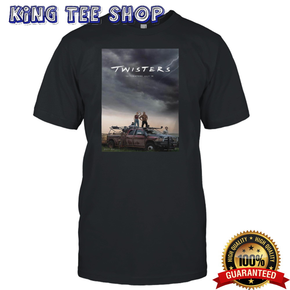 Poster For Twisters Releasing In Theaters On July 19 Tee