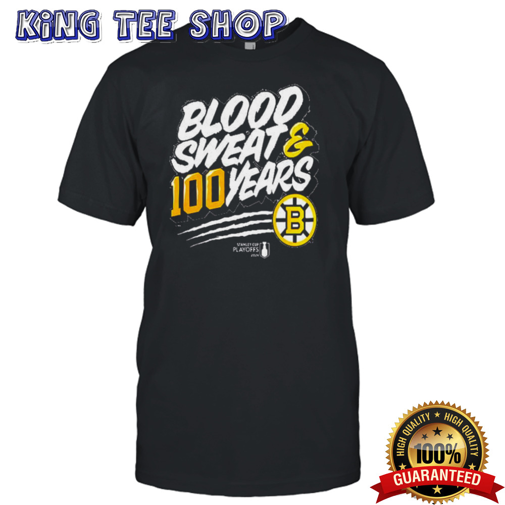 Boston Bruins 2024 Stanley Cup Playoffs Slogan Tee