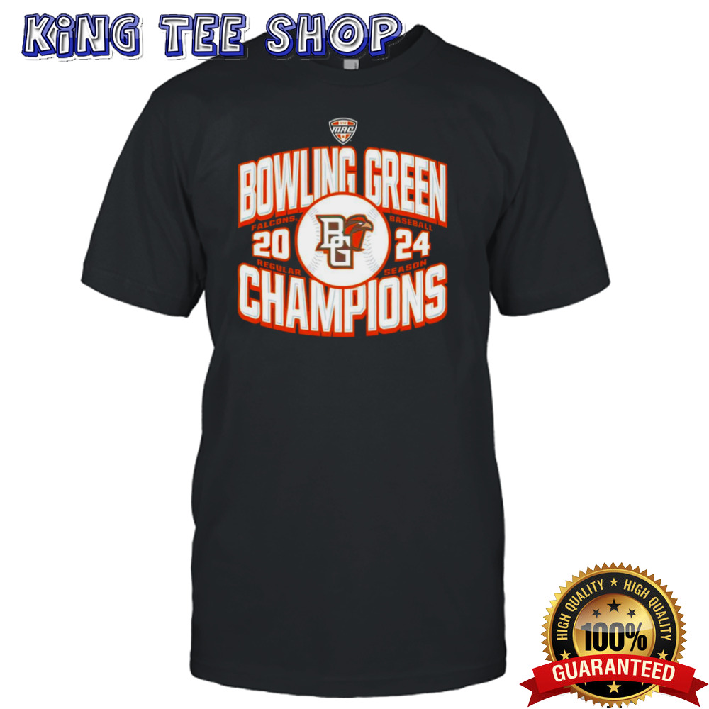 Bowling Green Falcons 2024 Baseball Regular Season Champions Tee
