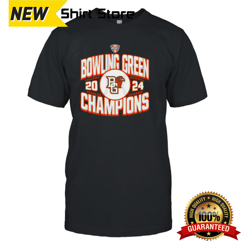 Bowling Green Falcons 2024 Baseball Regular Season Champions shirt