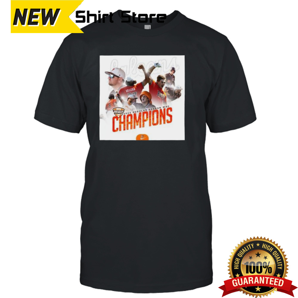 Bowling Green Falcons 2024 Regular Season Mac Champions Shirt