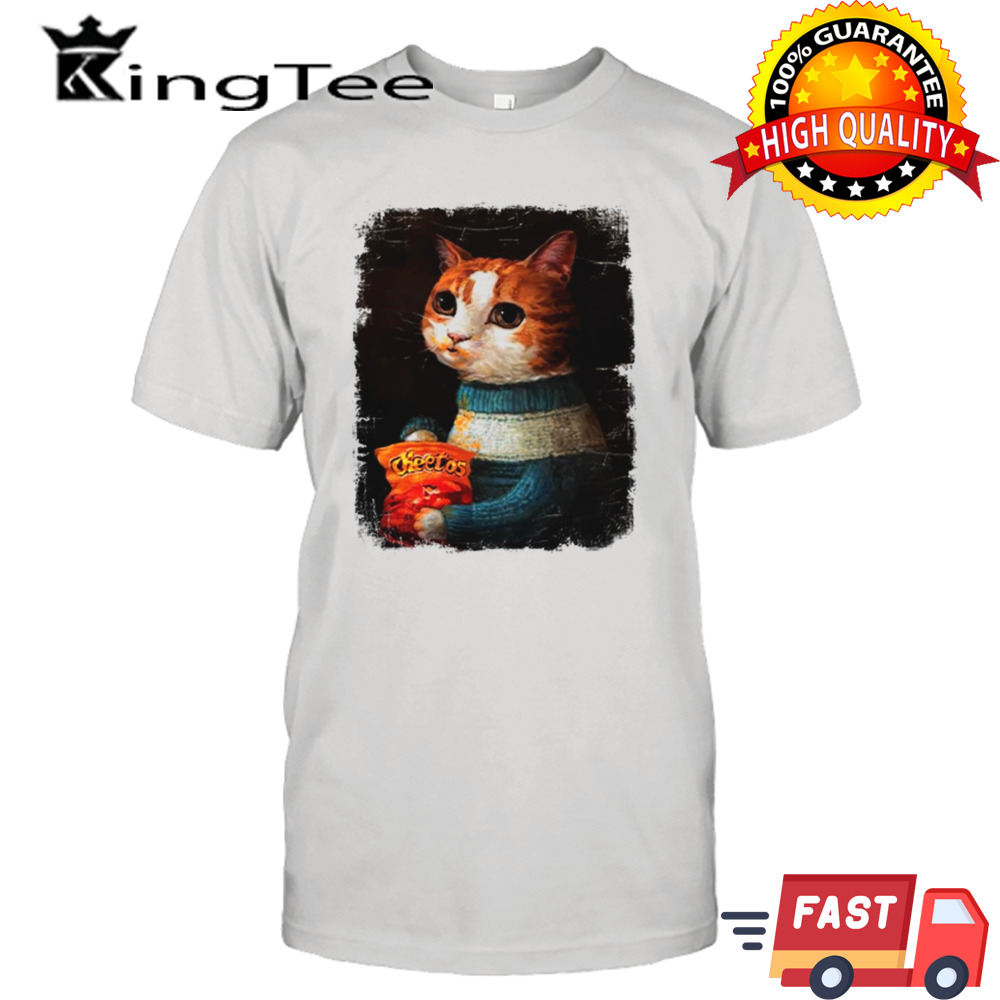 Cheeto cat art shirt