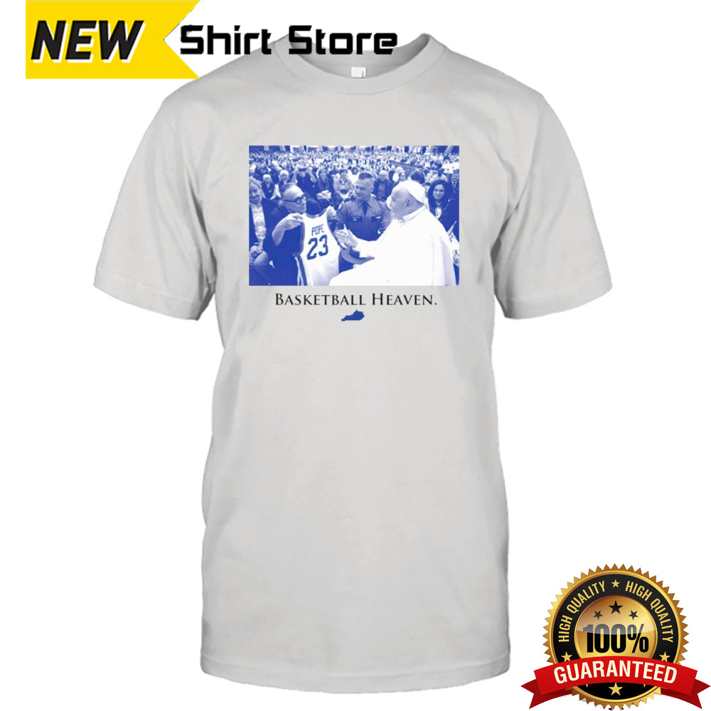 Pope Francis basketball heaven shirt