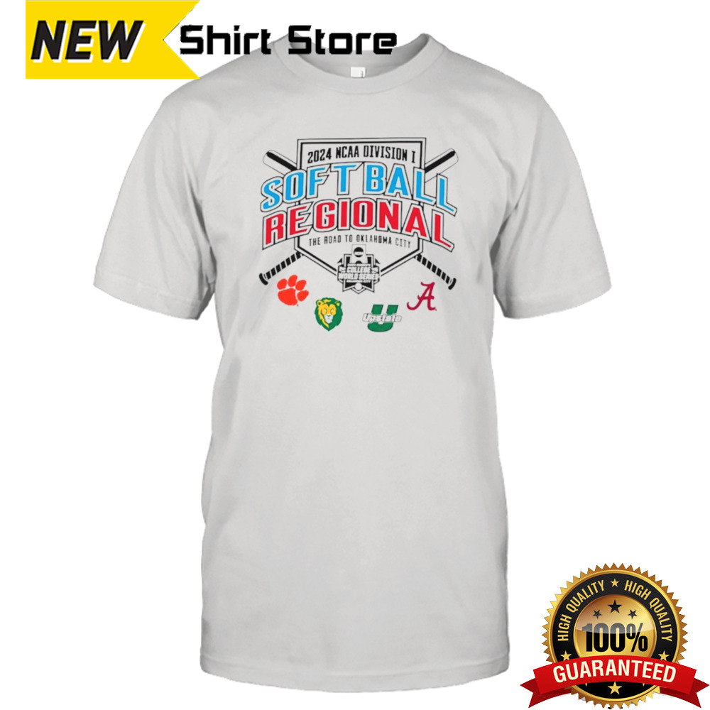 2024 NCAA Division I Softball Regional – Tuscaloosa, AL Shirt