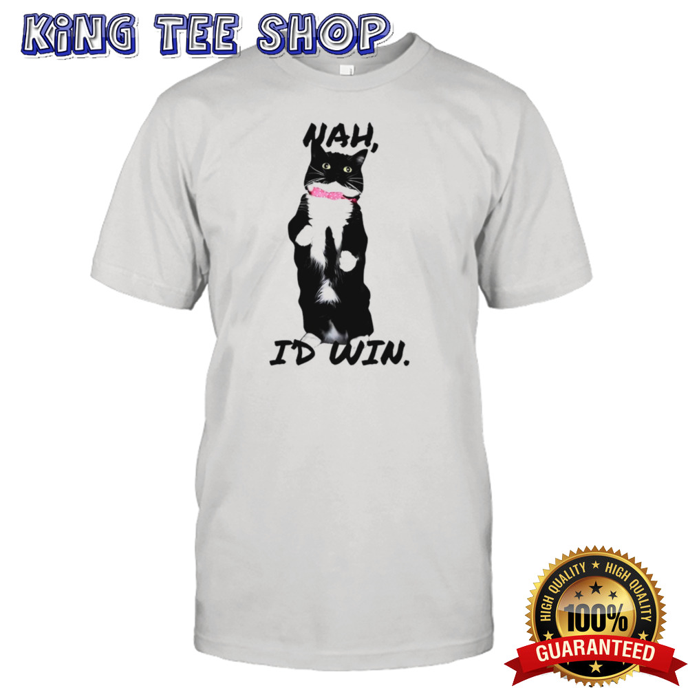 Black Cat Nah I’D Win Tee