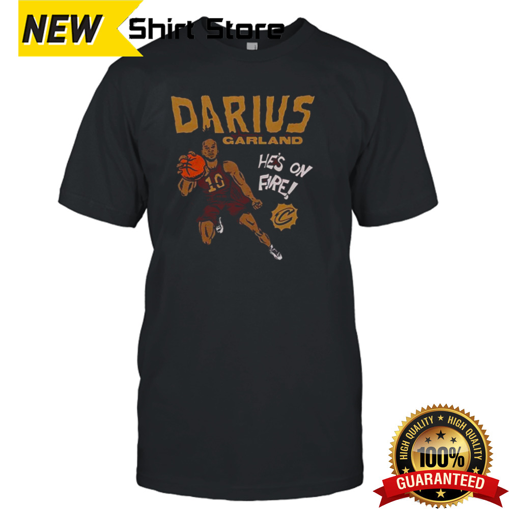 Cleveland Cavaliers Comic Book Darius Garland shirt