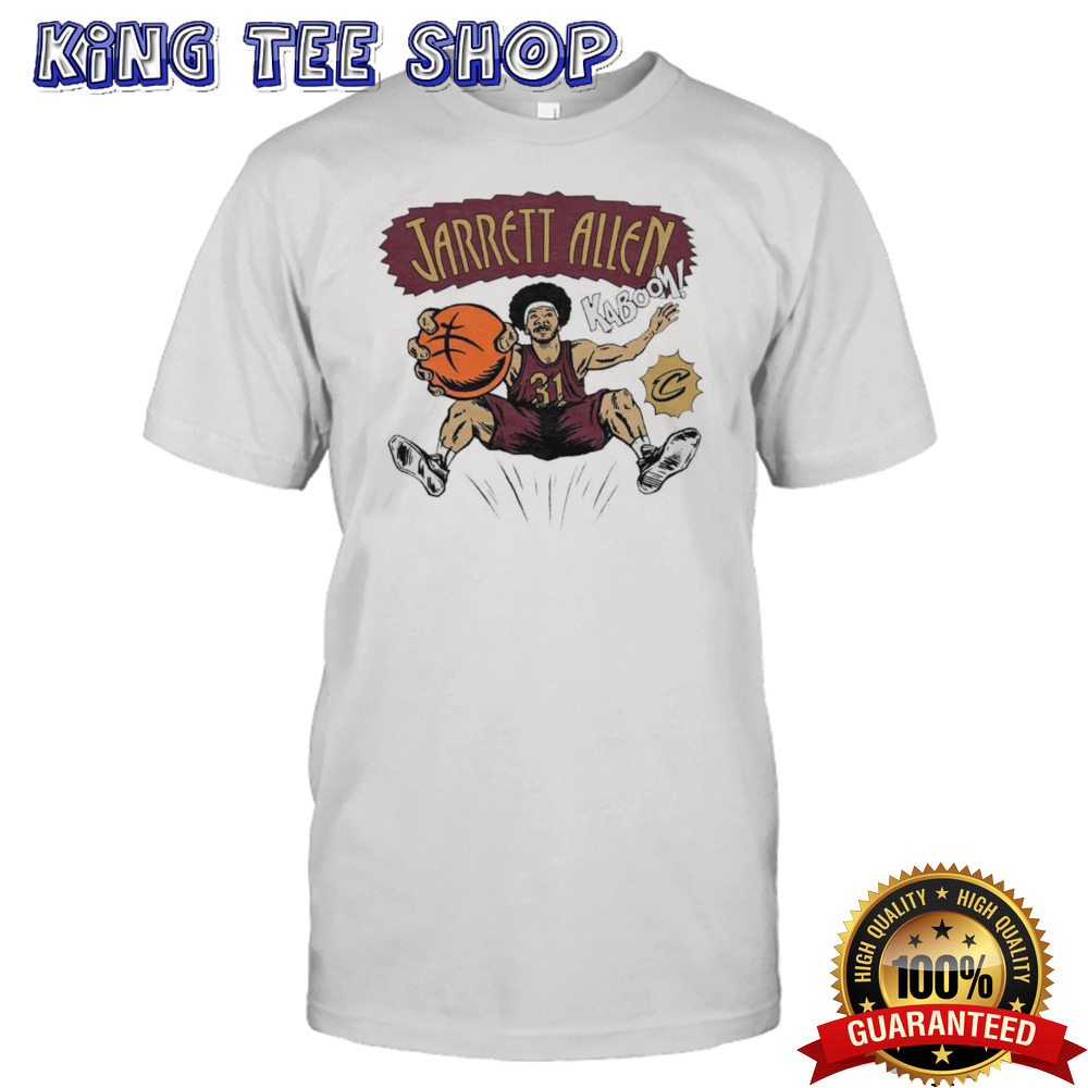Cleveland Cavaliers Jarrett Allen Kaboom Comic Book Tee