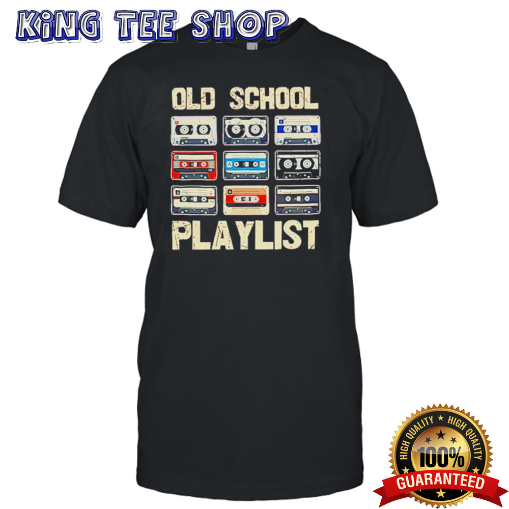 Old School Playlist Tee