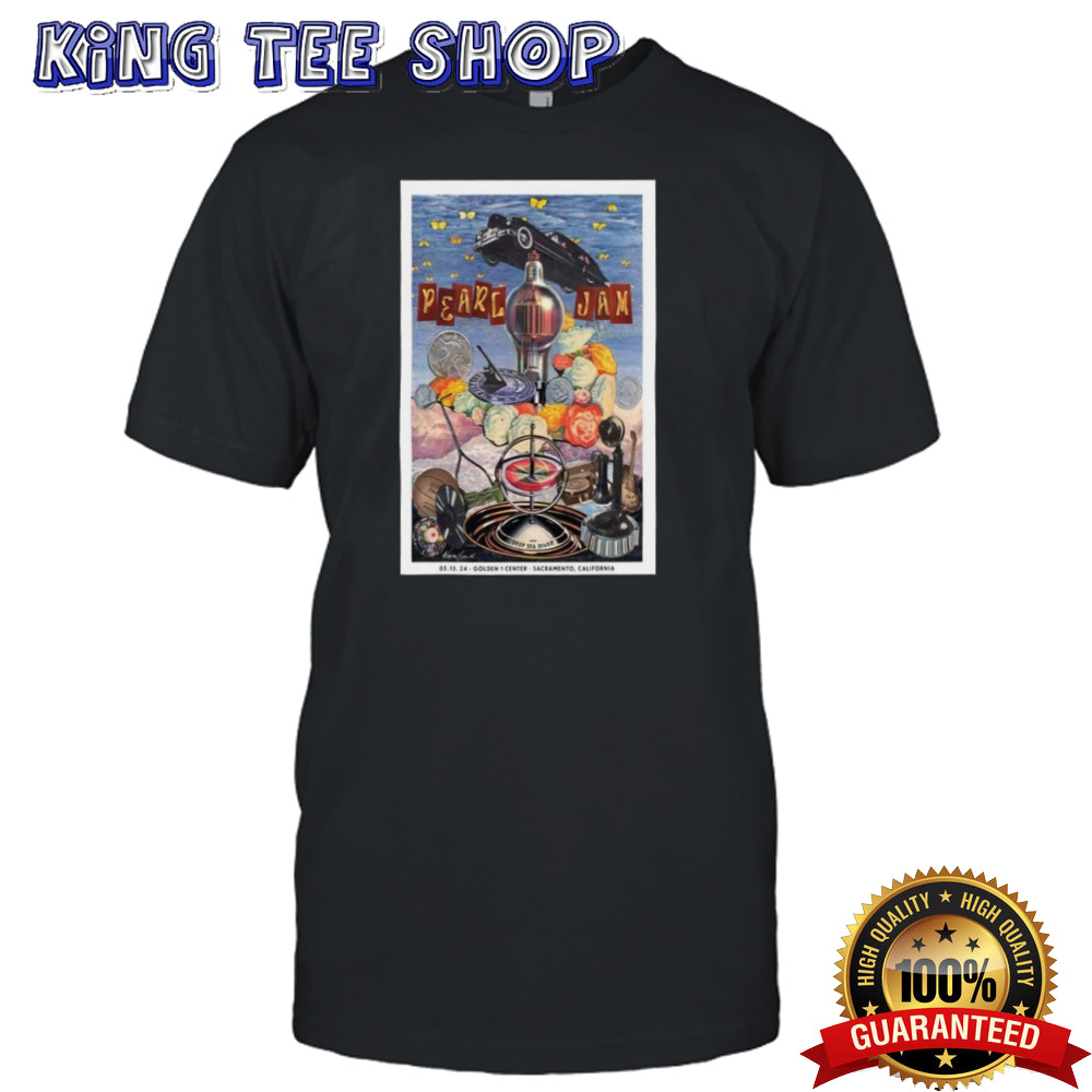 Pearl Jam Tour In Sacramento, CA On May 13, 2024 Poster Tee